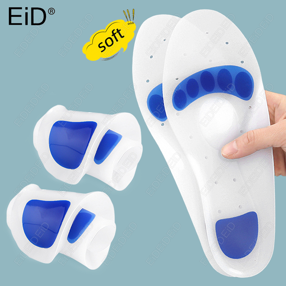 Men'S Shoes For Plantar Fasciitis - Palmilhas Ortopédicas de Gel de Silicone