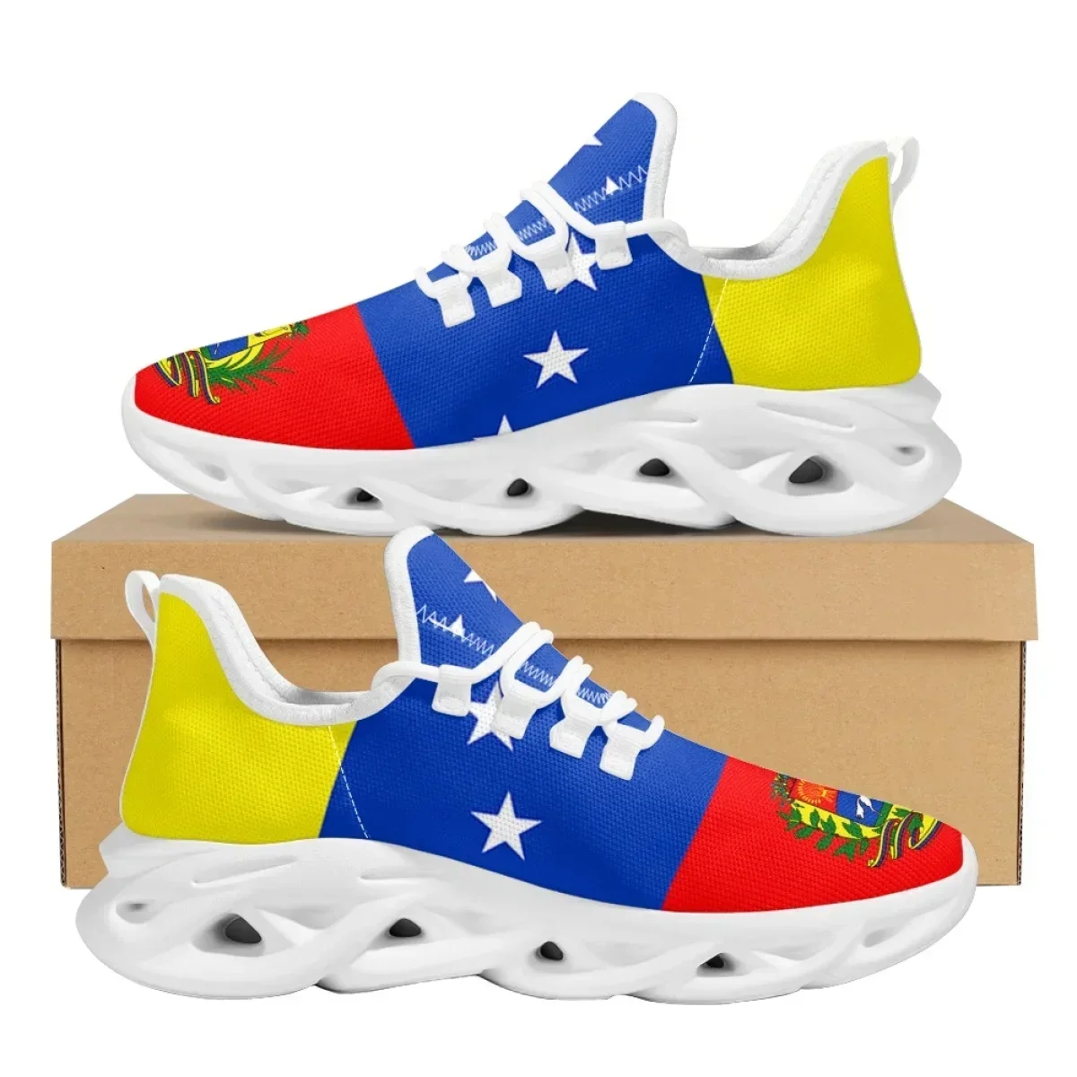 Men'S Shoes For Tennis - Tênis com Estampa da Bandeira da