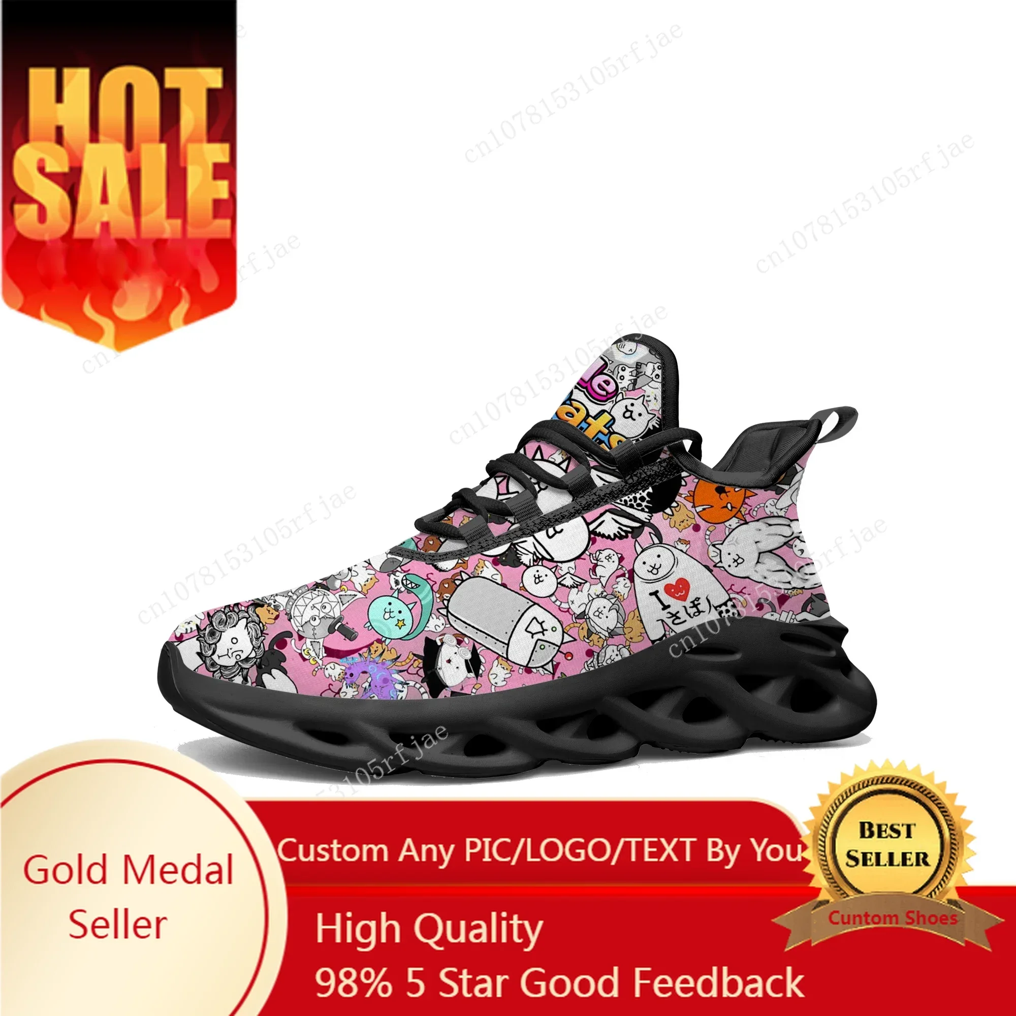 Men Shoes Sneakers - Tênis The Battle Cats Flats, estilo