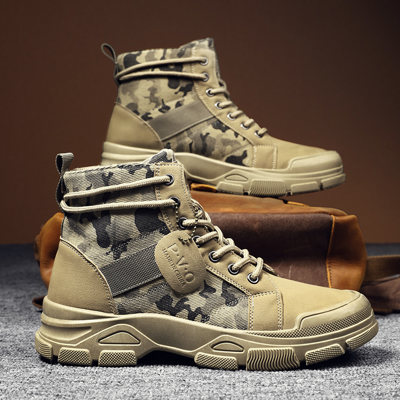 Men'S Shoes For Work - Botas de cano alto para homens,