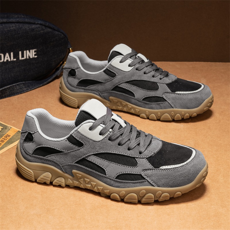 Men'S Shoes Casual Sneakers - Sapatos de Caminhada Retro para Homens