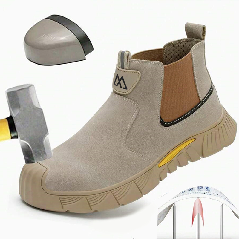 Men'S Shoes For Work - Calçados de Trabalho com Biqueira de