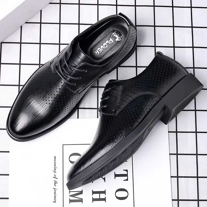 Men Shoes Official - Oxfords sapatos de escritório masculino formal