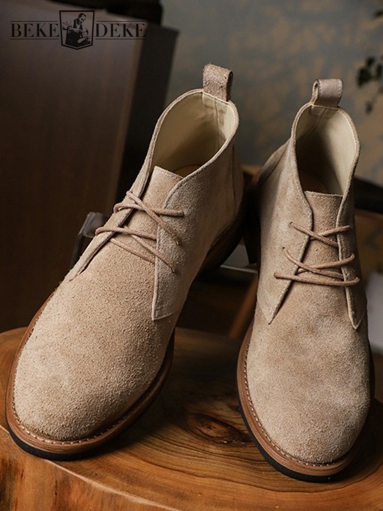 Men'S Shoes For Work - Moda versátil masculino rendas-up cor bloco