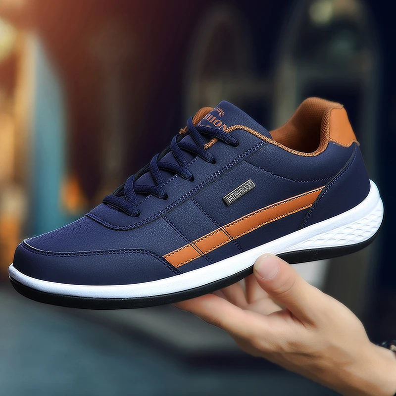 Tênis Masculinos em Couro PU,  - Men'S Shoes Hush Puppies avaliação e preço