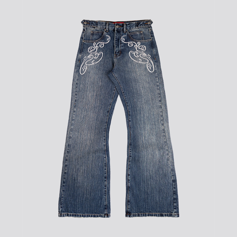 Calça Jeans Bootcut Azul Y2K V - Men Shoes Jeans avaliação e preço