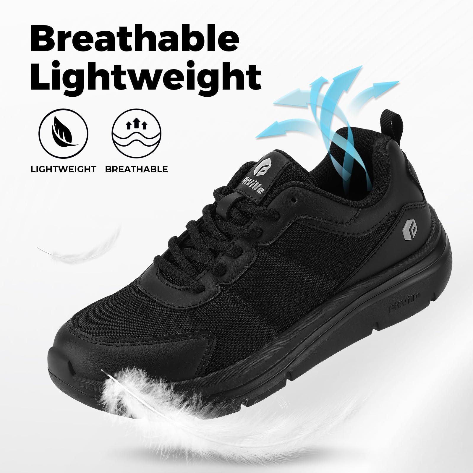 Tênis Masculino FitVille para  - Men'S Shoes For Plantar Fasciitis avaliação e preço