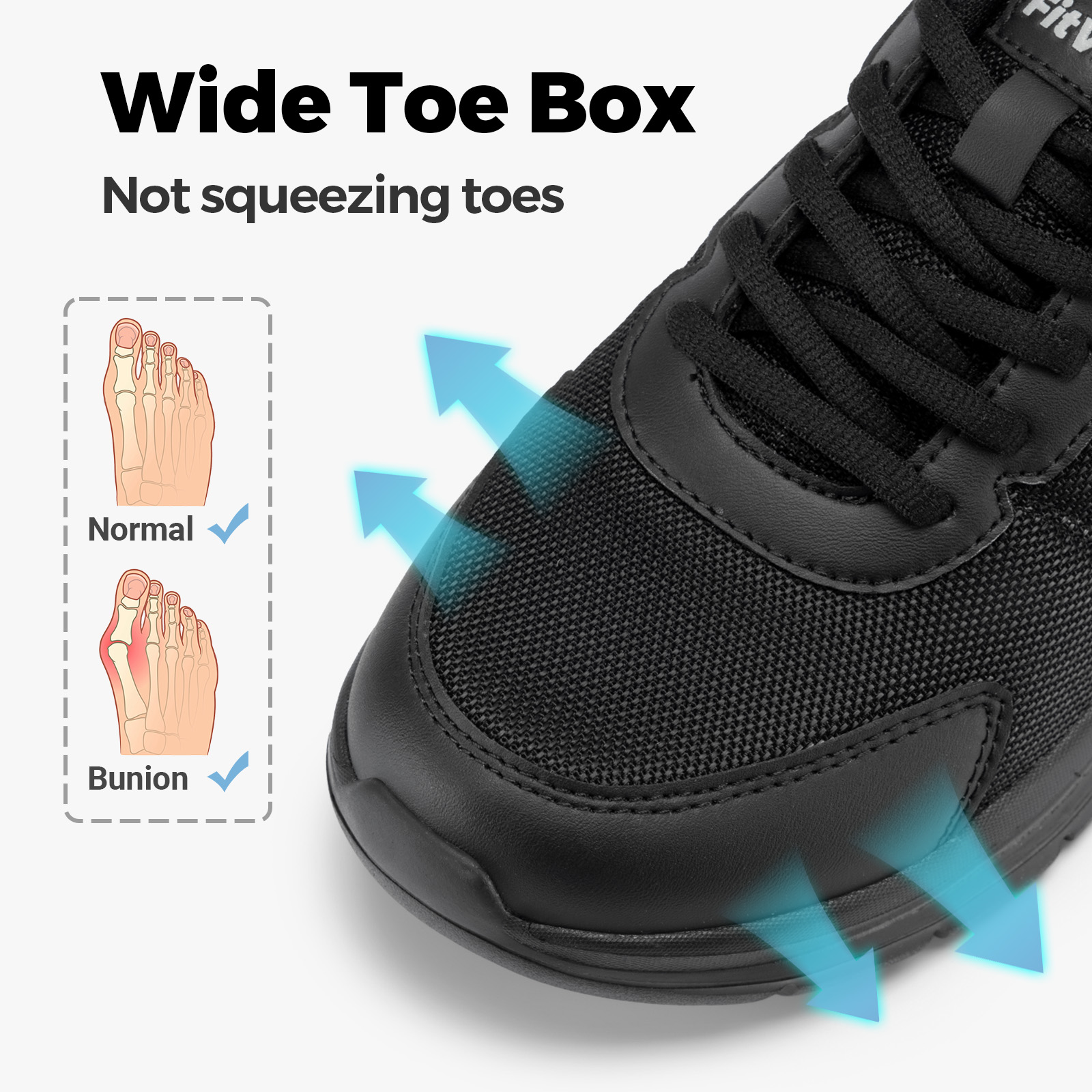 Tênis Masculino FitVille para  - Men'S Shoes For Plantar Fasciitis avaliação e preço