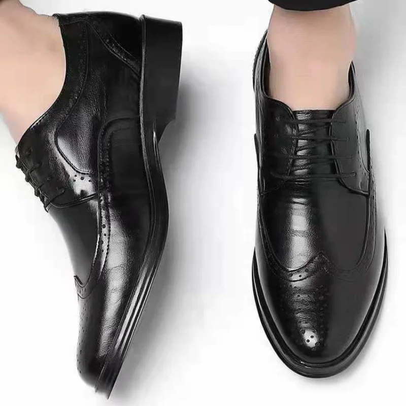 Sapatos masculinos de dedo apo - Men Shoes Official avaliação e preço