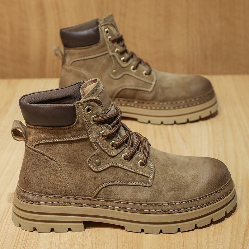 Botas de Plataforma Masculinas - Men'S Shoes For Work avaliação e preço