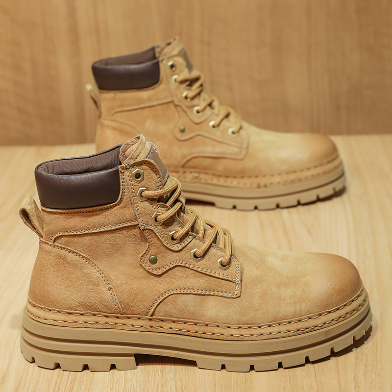 Botas de Plataforma Masculinas - Men'S Shoes For Work avaliação e preço