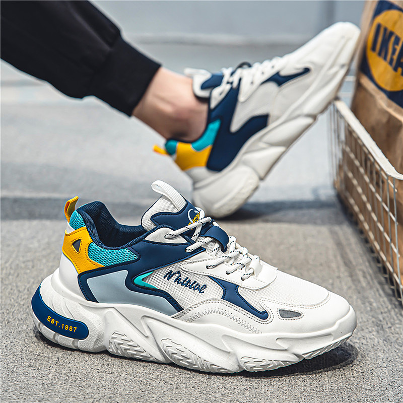 Moda masculina tênis respiráve - Men Shoes Size Chart avaliação e preço