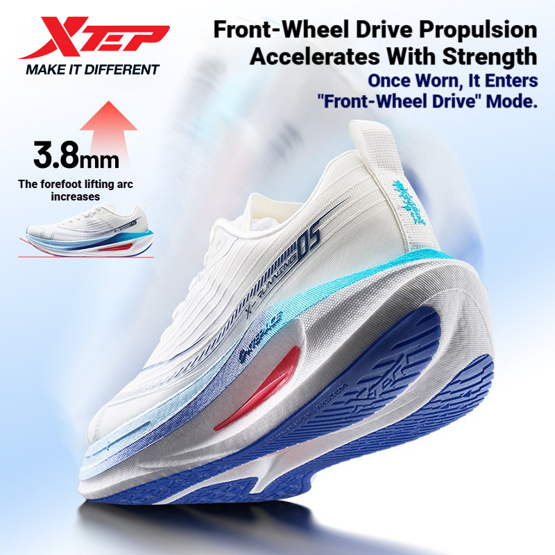 Xtep One Piece Modeling 5.0 Tê - Men'S Xtep Shoes avaliação e preço