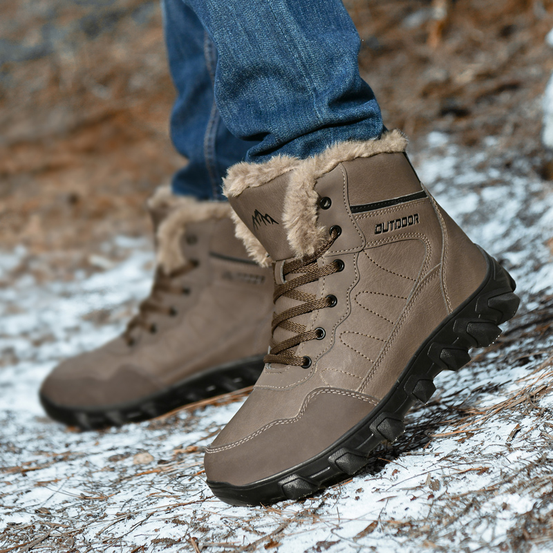 Botas de inverno masculinas qu - Men'S Shoes For Tennis avaliação e preço