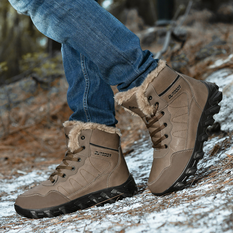 Botas de inverno masculinas qu - Men'S Shoes For Tennis avaliação e preço
