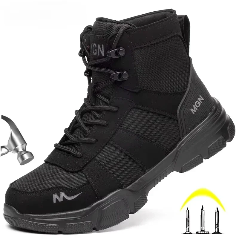 Botas de trabalho indestrutíve - Men'S Shoes For Work avaliação e preço