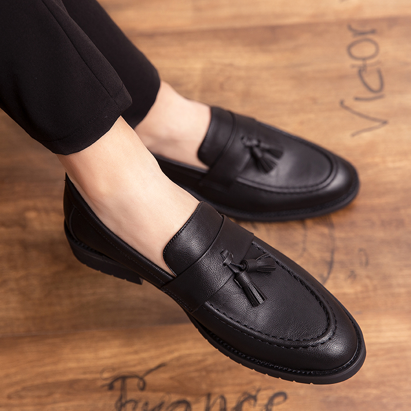 Sapatos de Couro Masculinos de - Men Shoes Official avaliação e preço