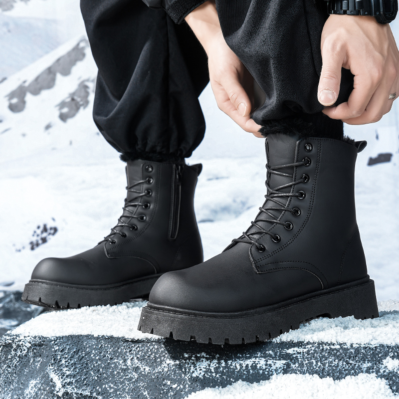 Botas masculinas de cano alto, - Men'S Shoes For Work avaliação e preço