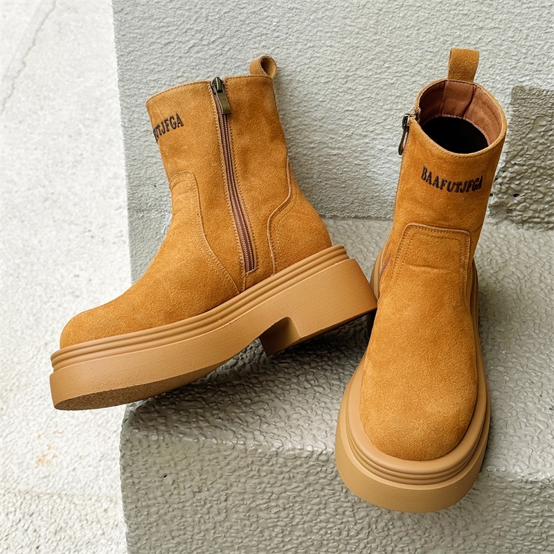 Botas Curtas de Inverno Estilo - Men'S Shoes Increase Height avaliação e preço