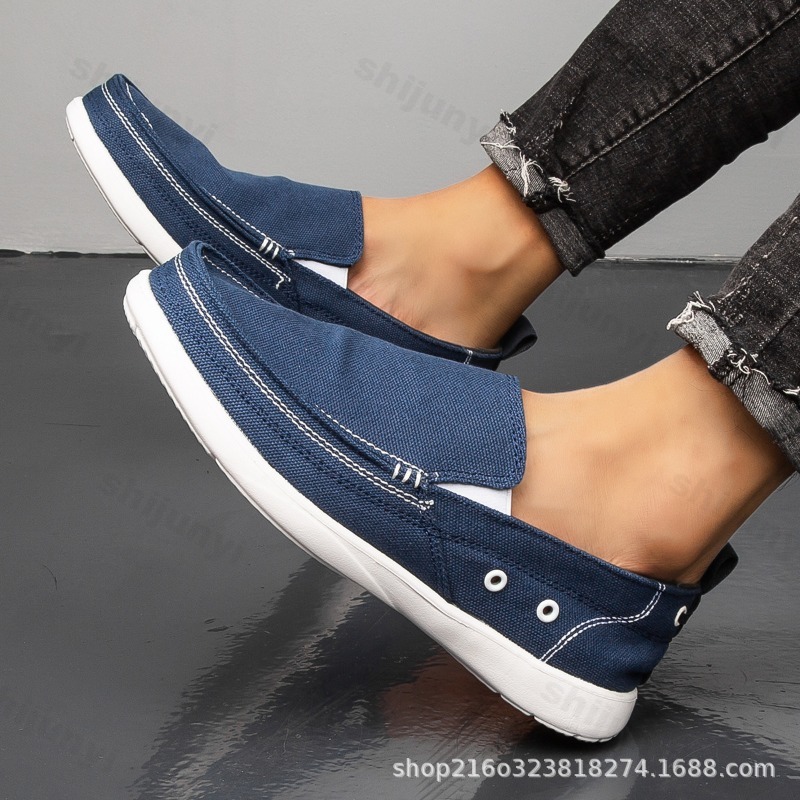 Outono masculino lona sapatos  - Men'S Shoes Casual Sneakers avaliação e preço