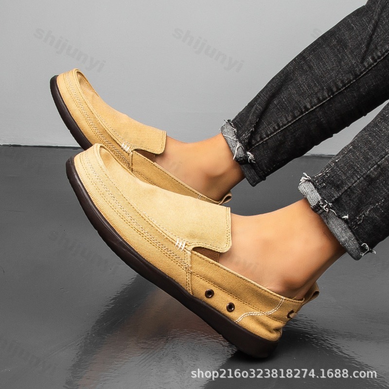 Outono masculino lona sapatos  - Men'S Shoes Casual Sneakers avaliação e preço