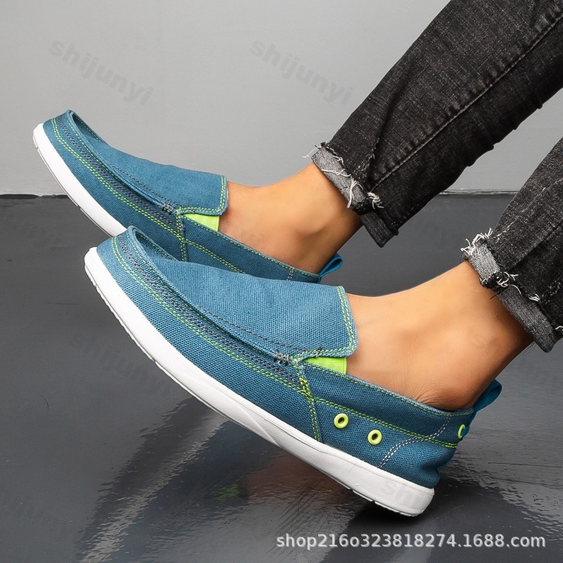 Outono masculino lona sapatos  - Men'S Shoes Casual Sneakers avaliação e preço