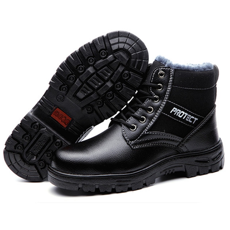Botas de aço toe para homens e - Men'S Shoes For Work avaliação e preço